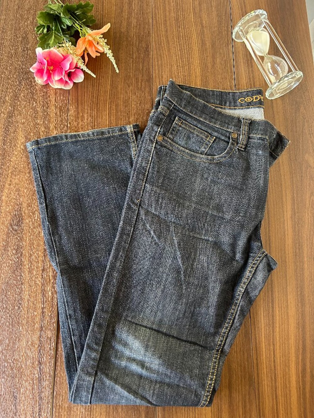 Cody James Men's Jeans 33x32 Dark Wash Denim Western